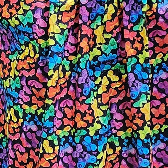 butterfly print fabric