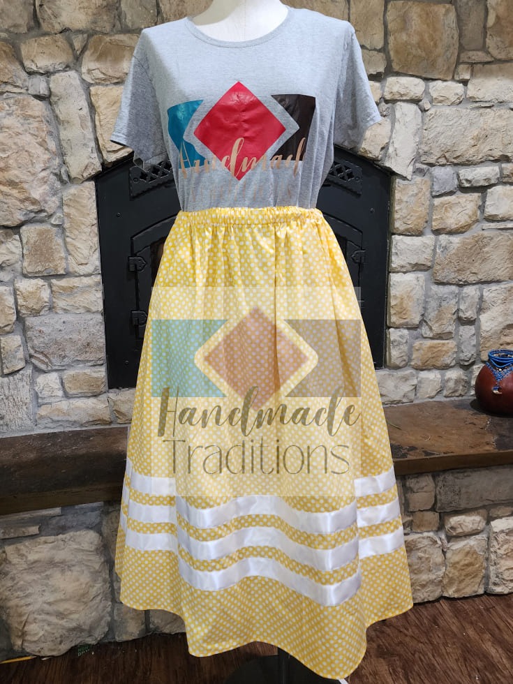 Floral RibbonSkirt