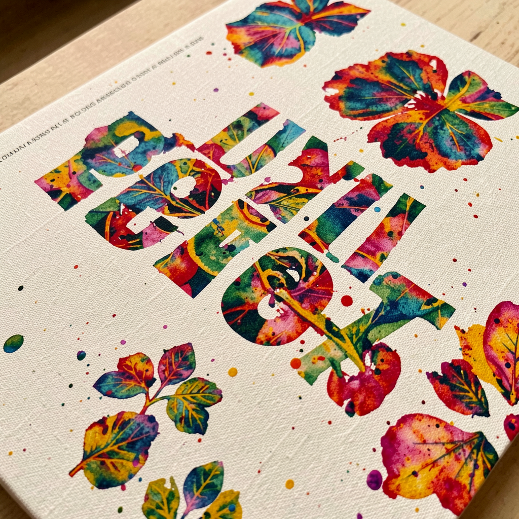 Screen-printed editorial book design