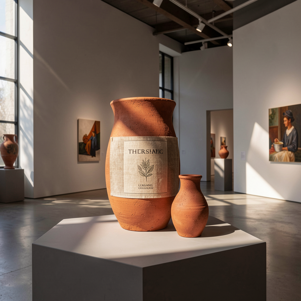 Clay packaging and brand design