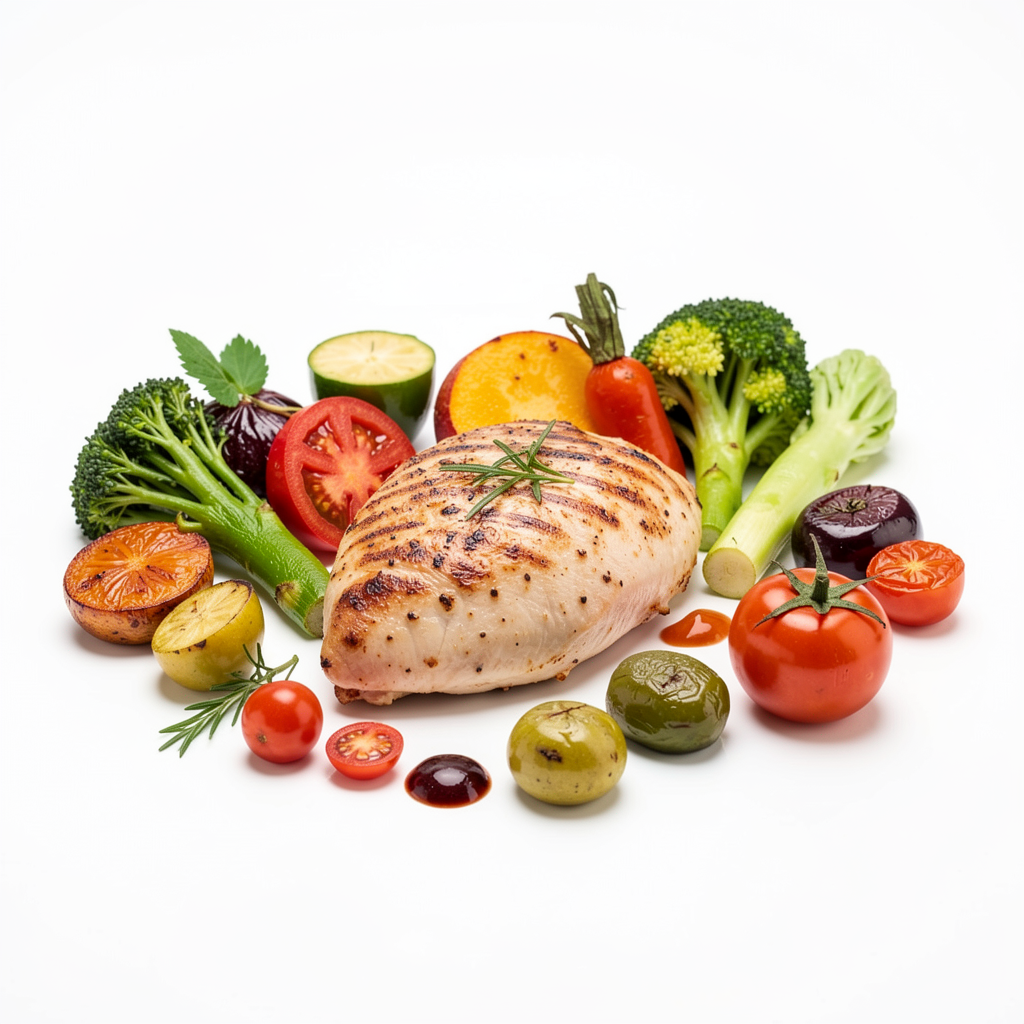 Chicken with vegetables