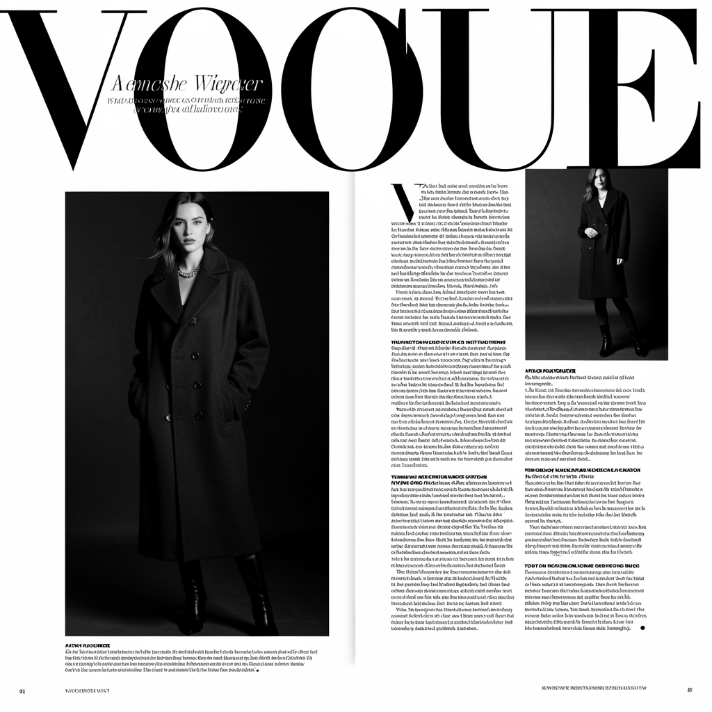 Vogue magazine feature