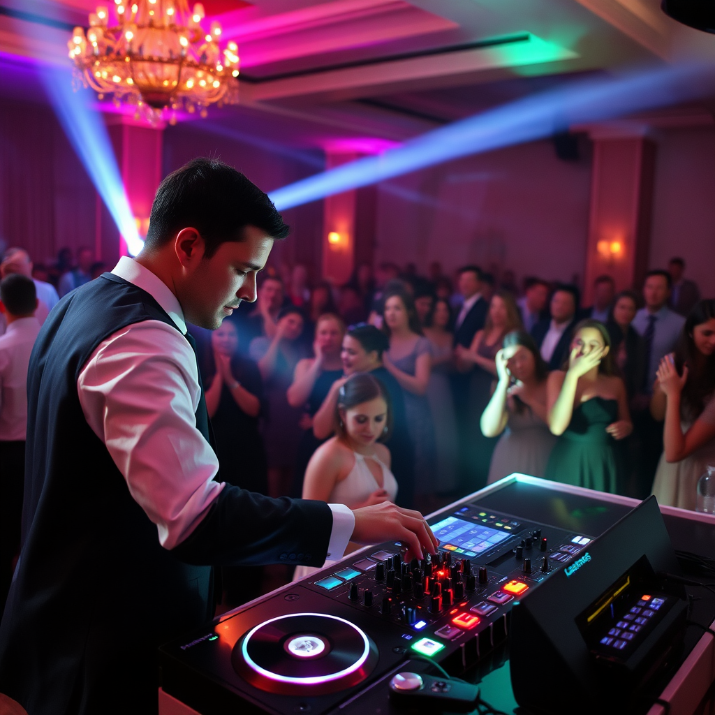 DJ at Wedding