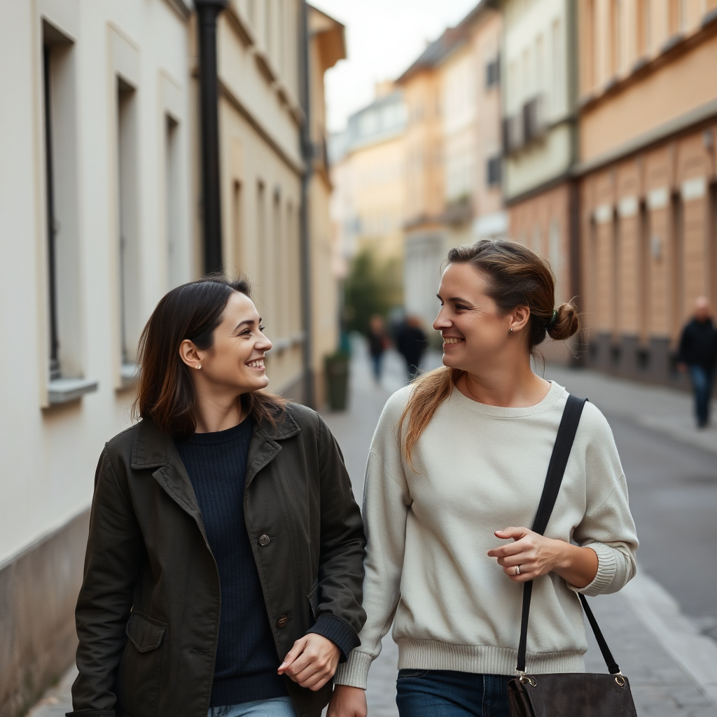 Pary — spacer i rozmowa