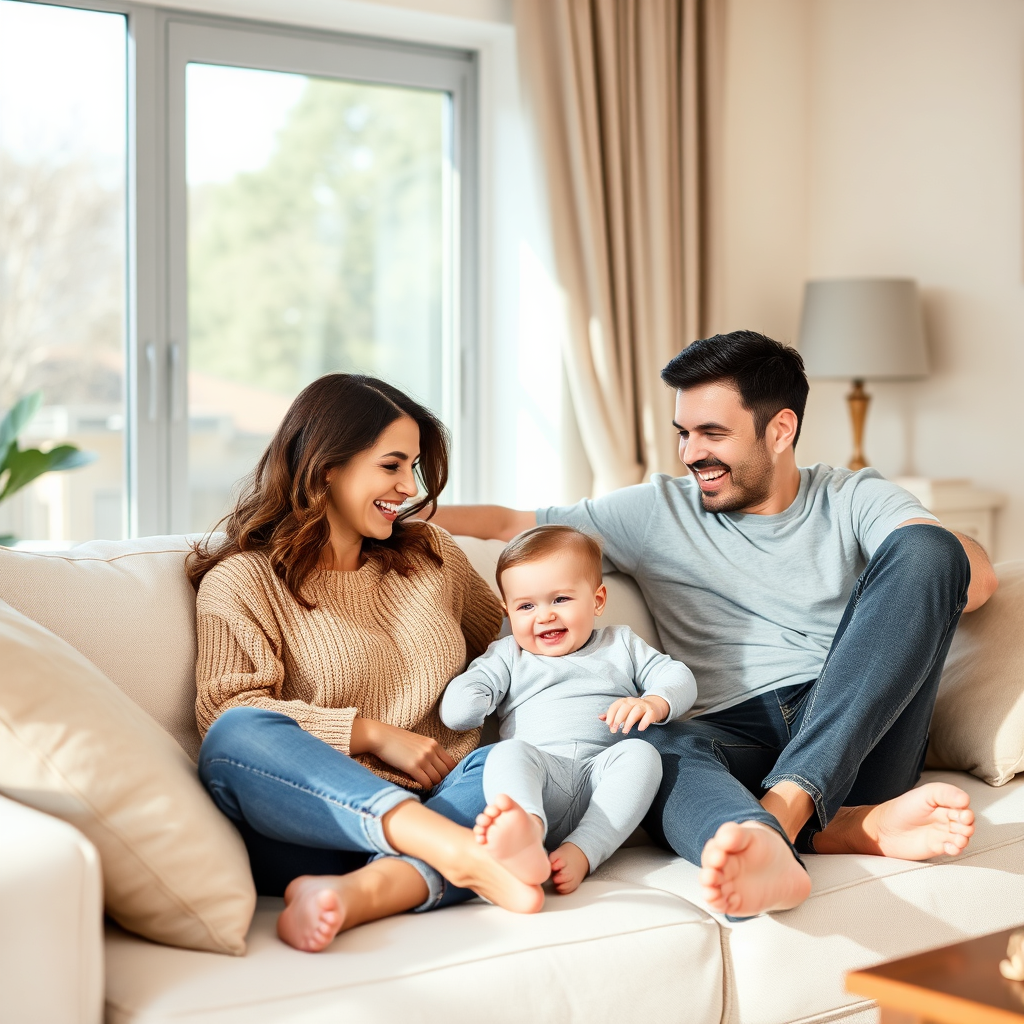 Sesja rodzinna — naturalne emocje