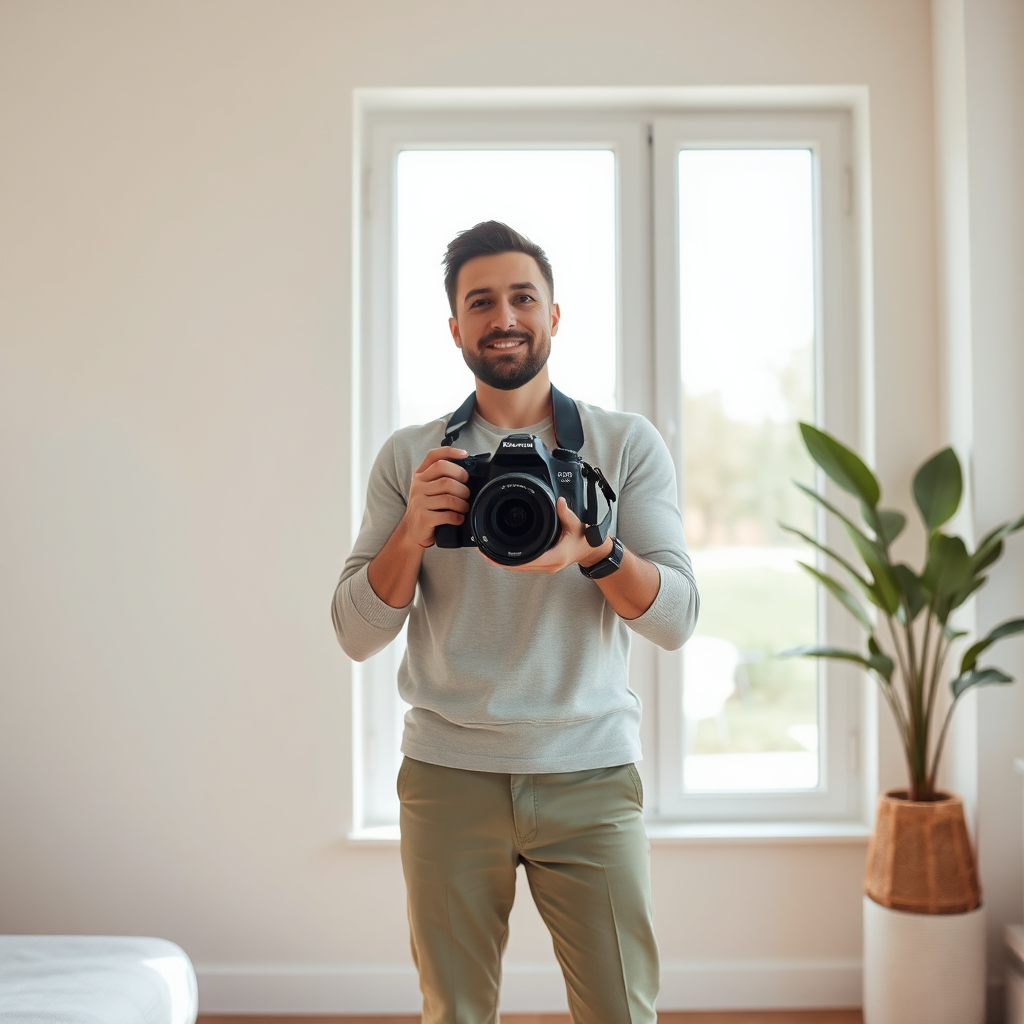 Portret fotografa — Fotograf Photoshoot Oława z Siedlec