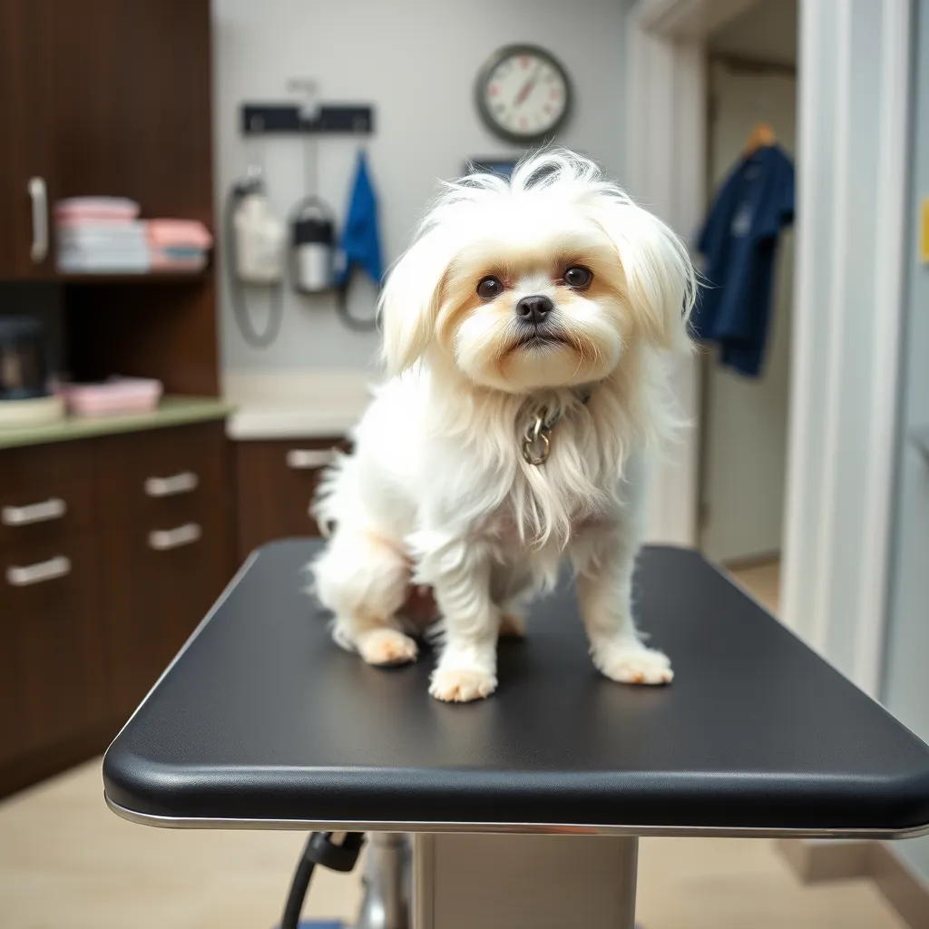 A diverse cityscape representing New York City's five boroughs, with an emphasis on Queens. Show pets like dogs, cats, and small animals being cared for by a smiling veterinarian and happy pet owners in various urban settings.