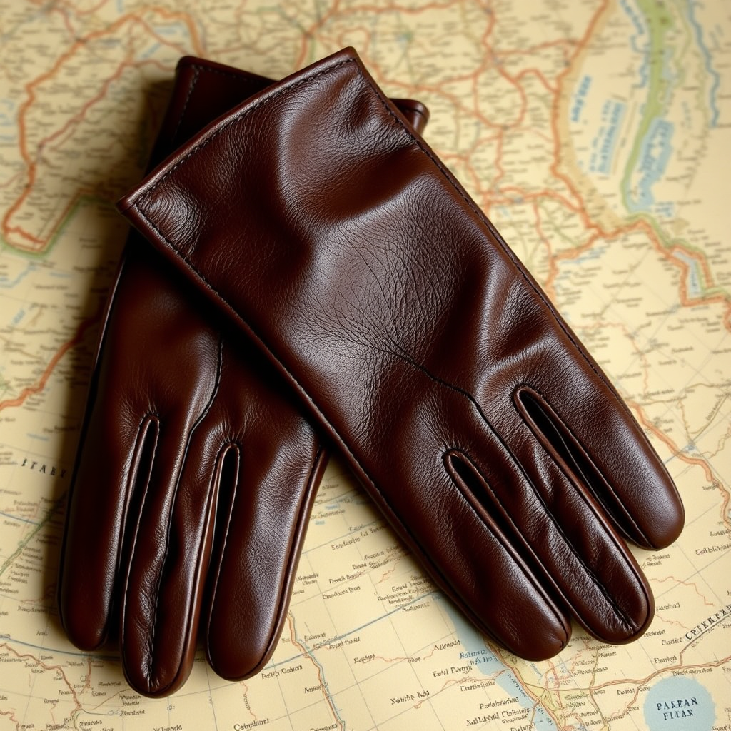 Men's Leather Driving Gloves