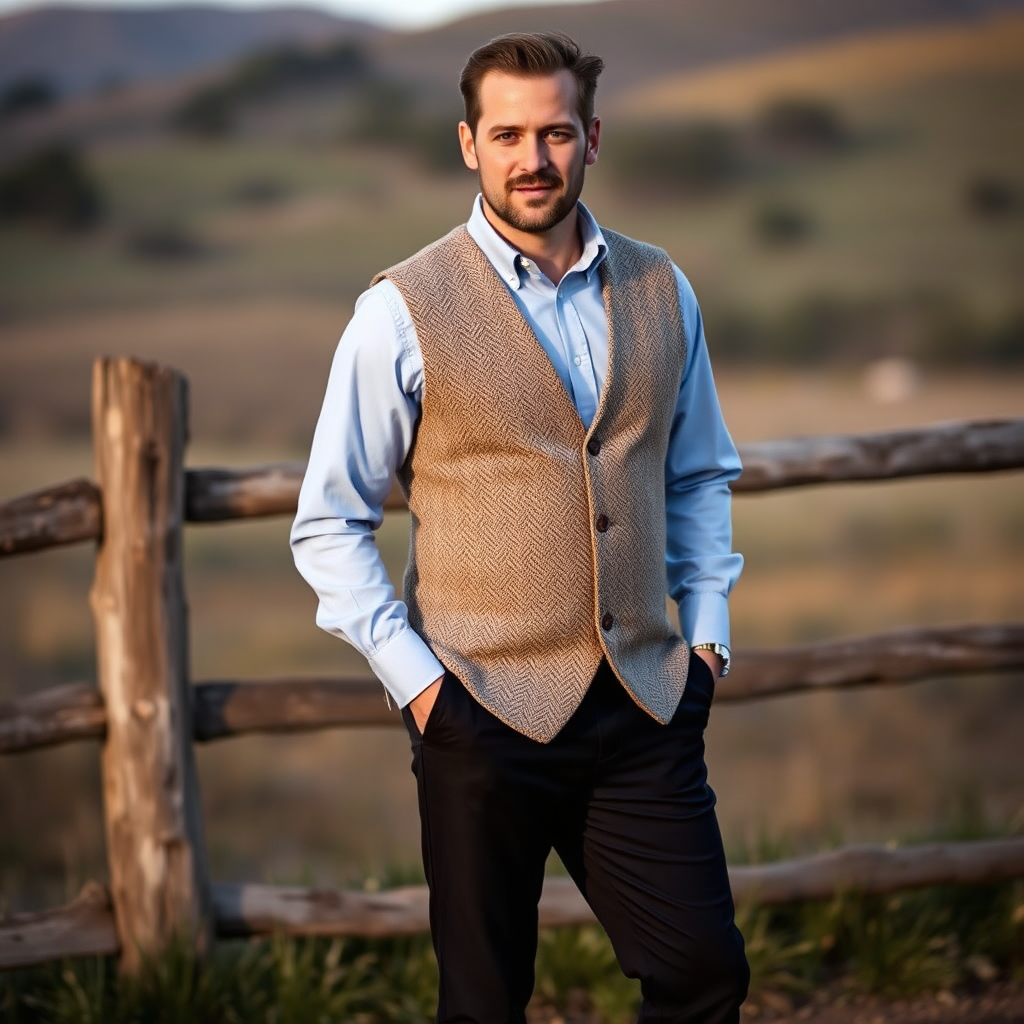 Men's Country Chic Look