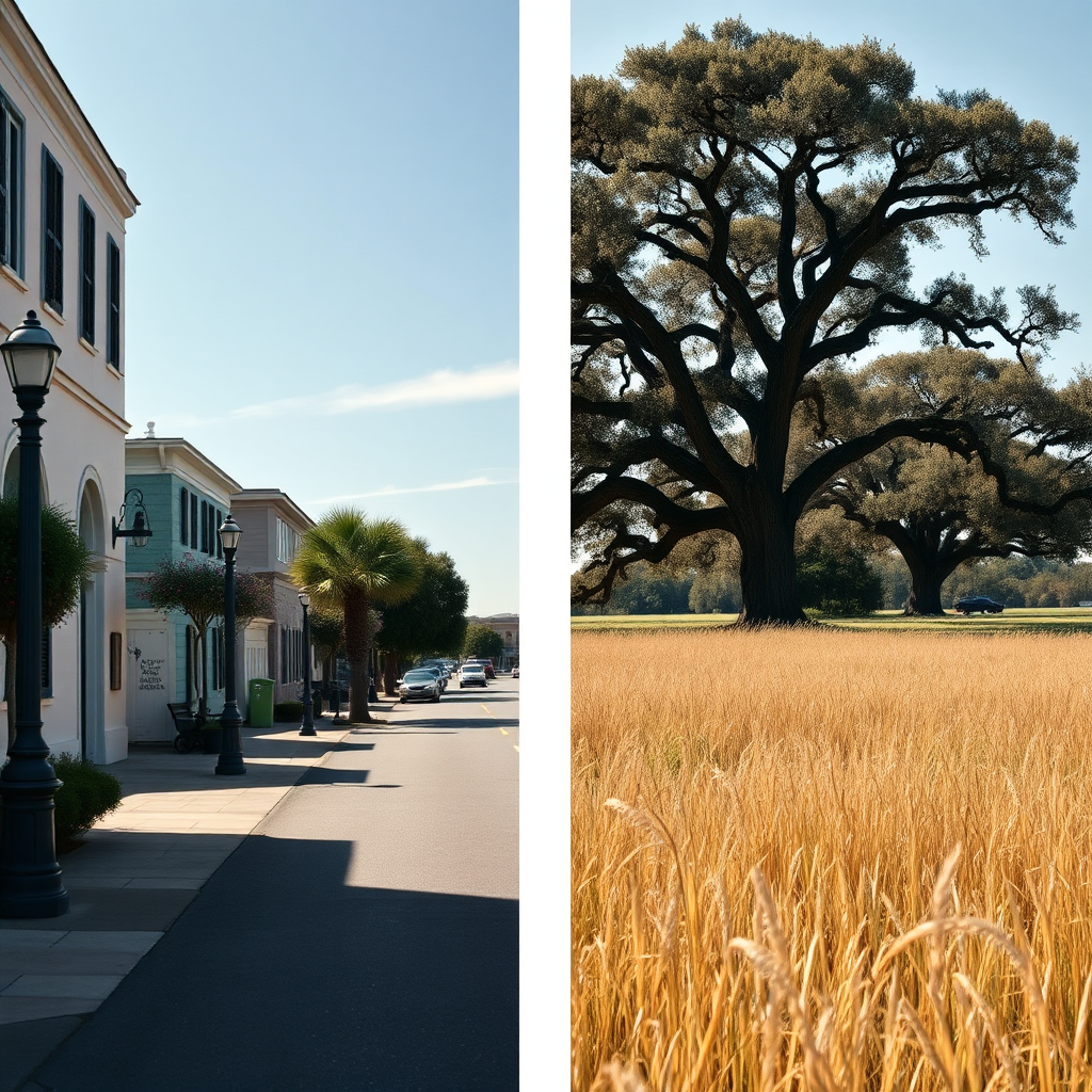 Charleston Charm and Country Spirit