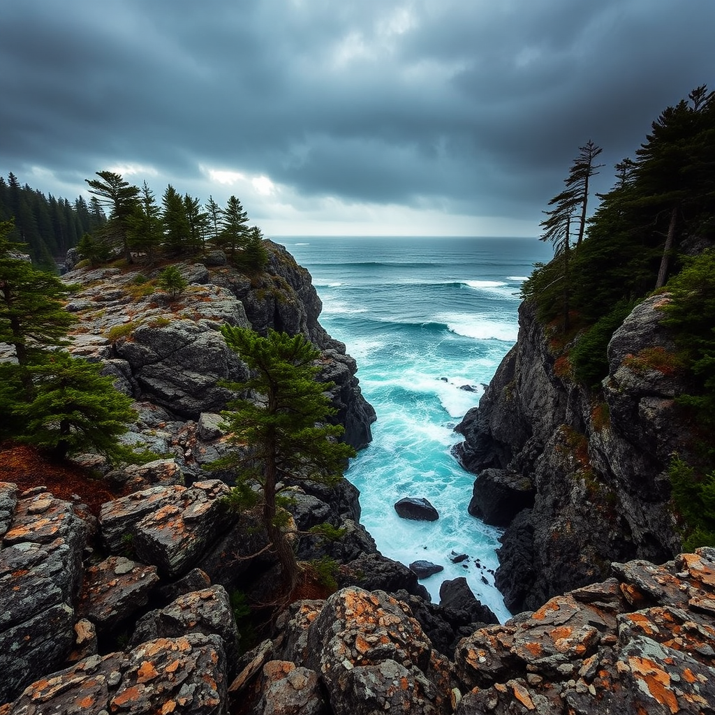 Acadia National Park Coastline