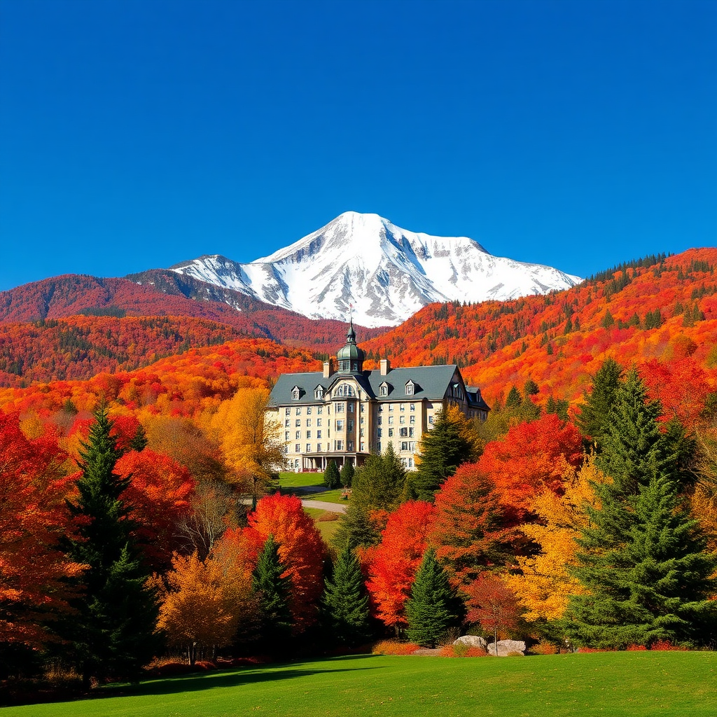 Mount Washington Hotel in Autumn