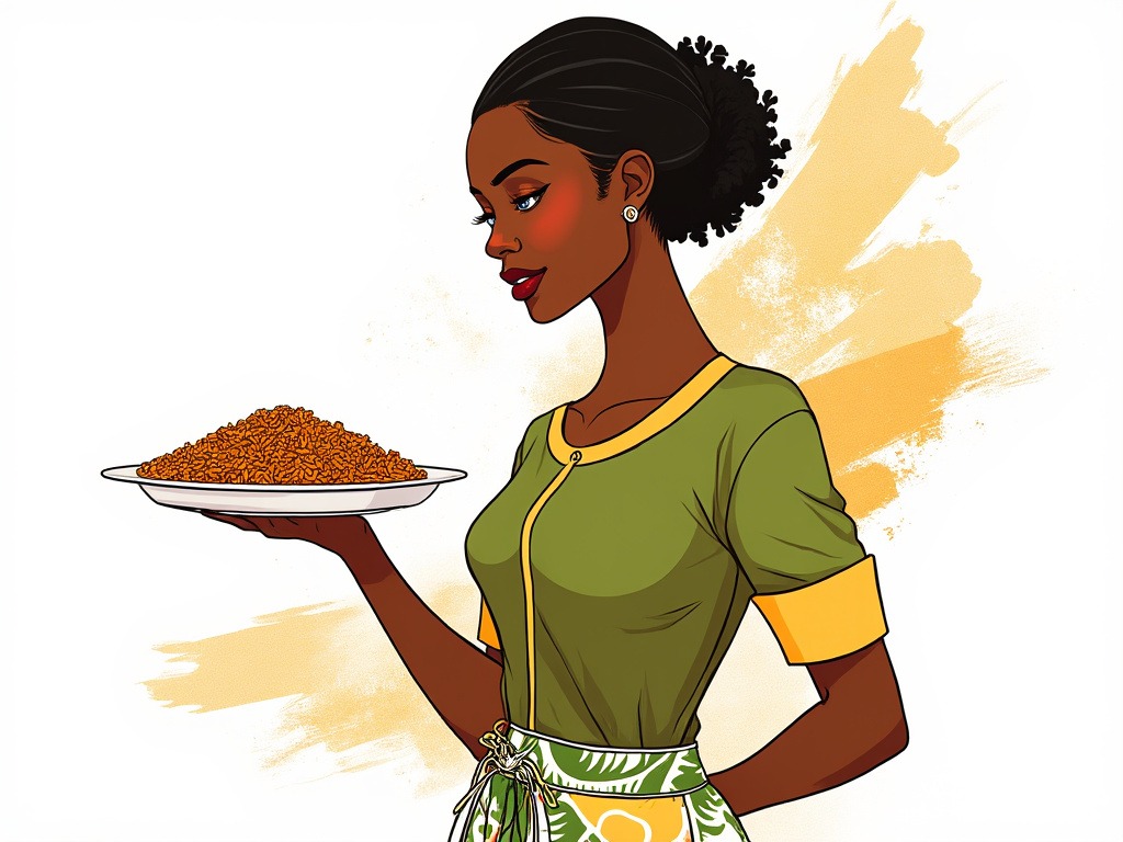 Diverse group enjoying Bunmi Zesty Foods meal