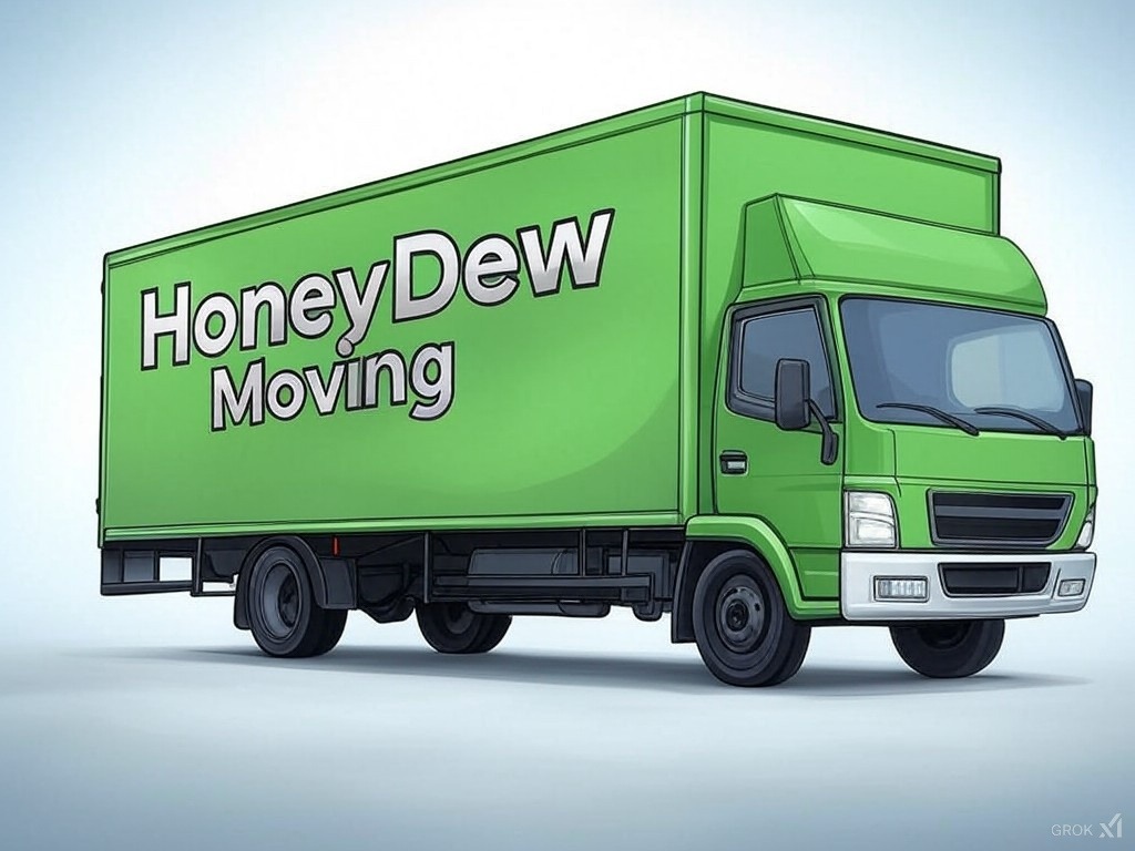 The site is for Honeydew Moving. 2 man and truck