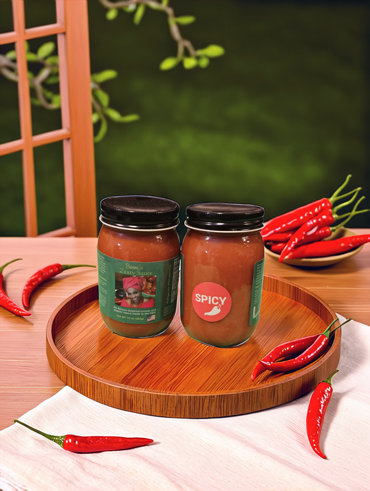 Vegan dish seasoned with Bunmi Zesty Foods