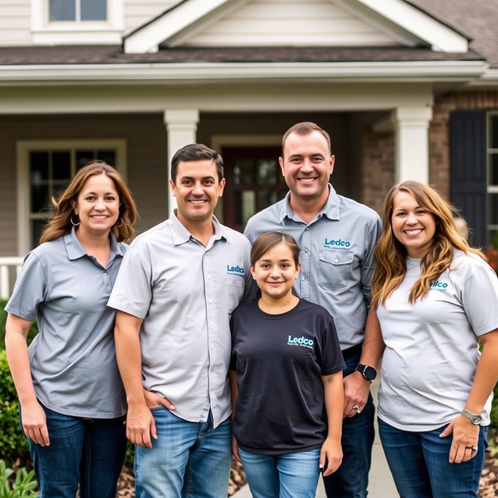 Ledco Plumbing team photo