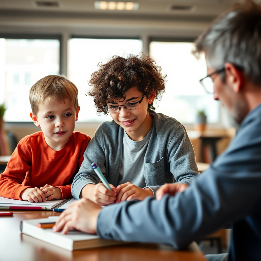 A professional-looking image depicting an adult learner immersed in an online course on a laptop. The background is an inspiring workspace filled with motivational quotes and educational books. The warm light casts a comfortable glow, while the focused expression on the learner’s face adds realism. This captures the essence of lifelong learning, emphasizing the adaptability of digital education.