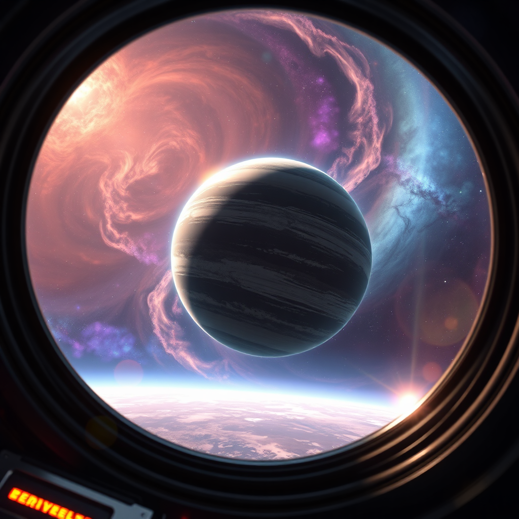 Artist's impression of an exoplanet