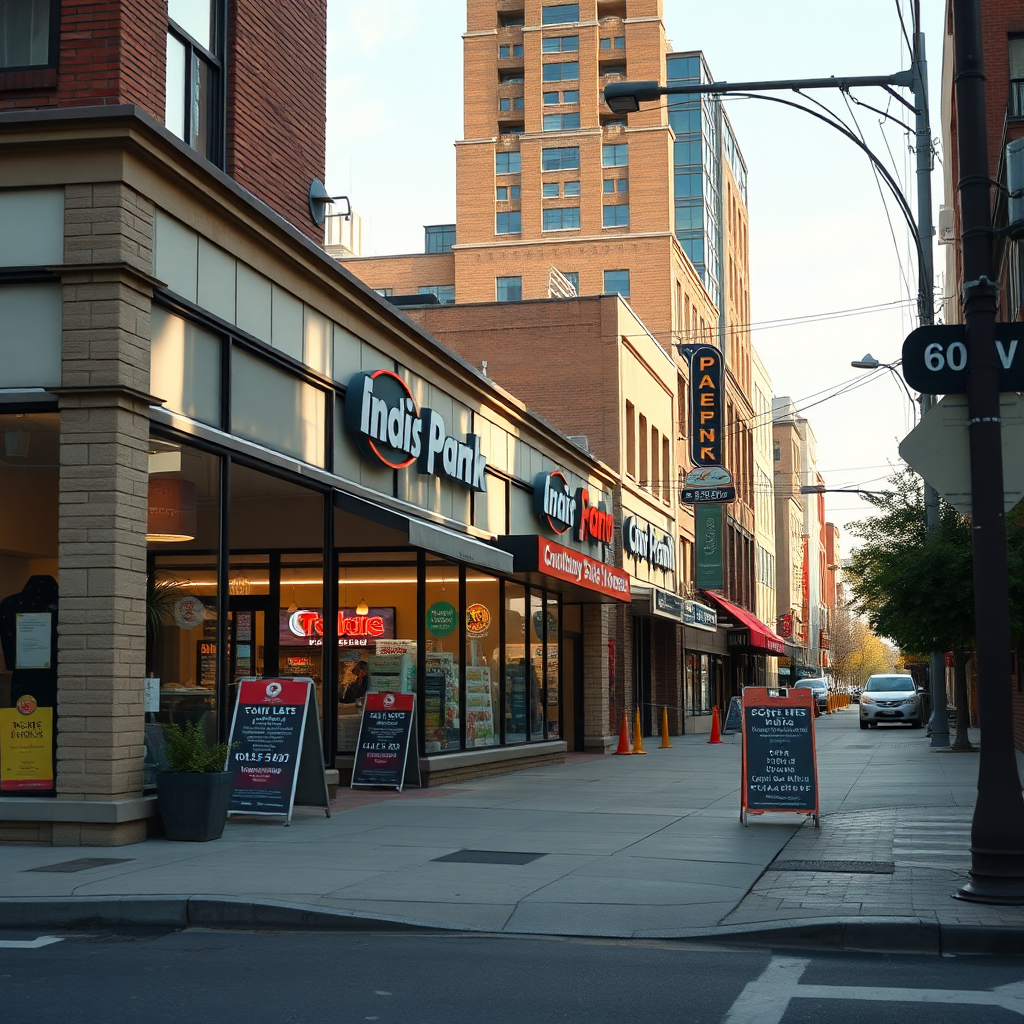 Create an image showcasing a business logo prominently displayed in a well-organized directory listing. The style should be clean and professional. The lighting should be bright and inviting. The overall composition should emphasize the listing's visibility and accessibility.