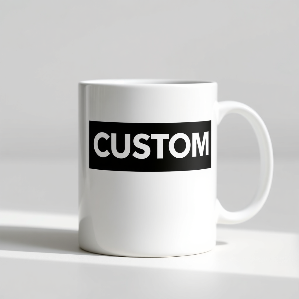 Custom printed mug