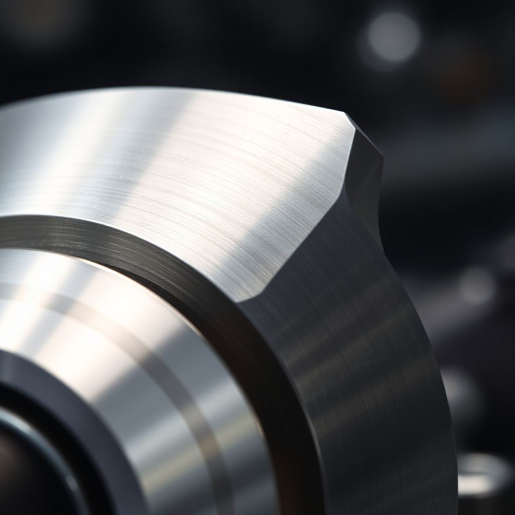 Precisely machined metal component