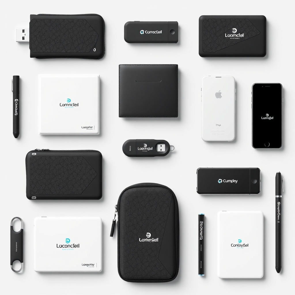 Custom branded tech accessories