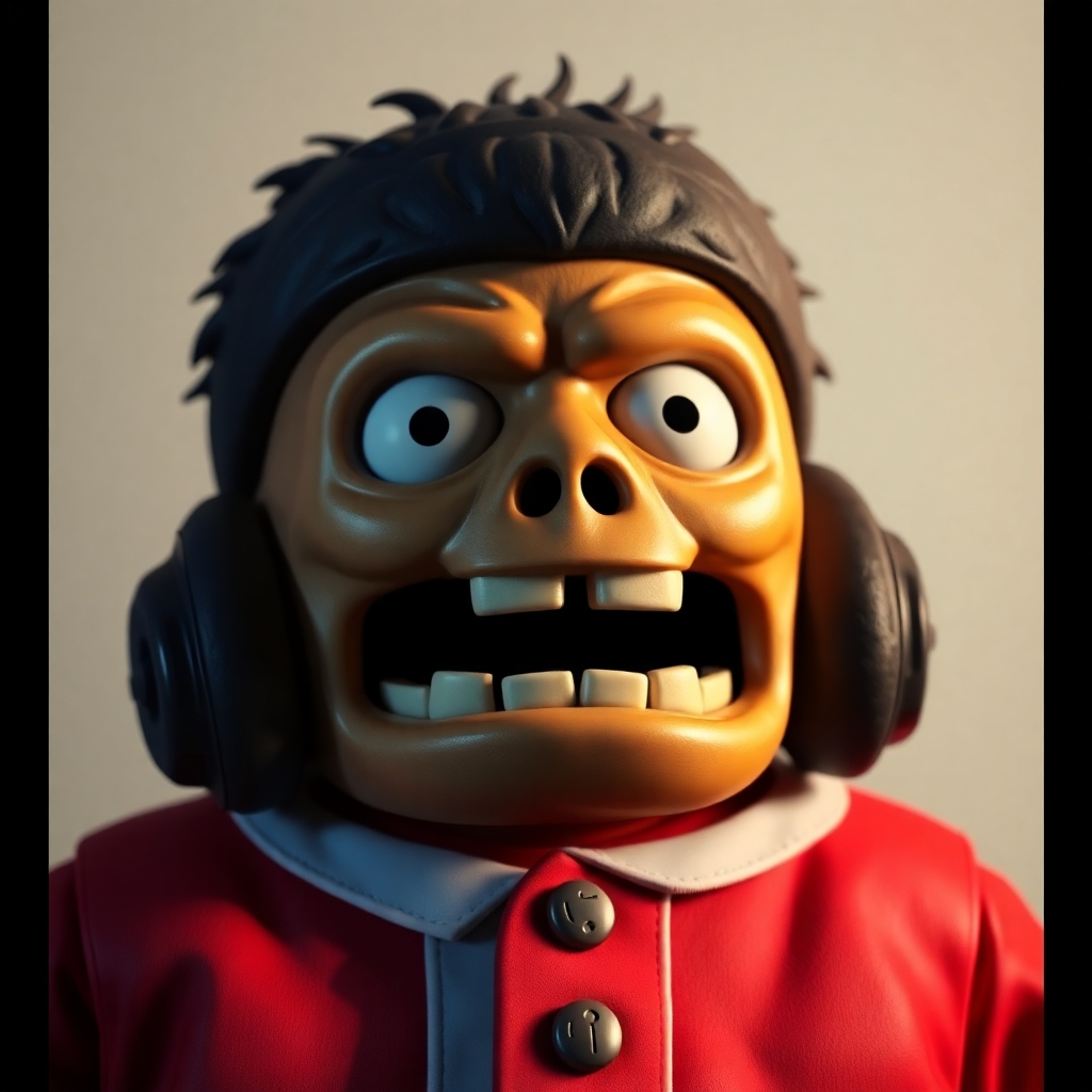 A photorealistic, ultra-high-resolution (8K) image depicting the final product of a meme. The image should be sharp, with hyperrealistic details and textures.  Lighting: dramatic side lighting to highlight the meme's key elements, casting subtle shadows for depth. Color palette: vibrant and eye-catching, depending on the meme's subject but always maintaining visual appeal. Camera angle: a direct, slightly elevated perspective to clearly showcase the meme.  The meme itself is highly detailed with realistic textures and materials. Background:  a simple, uncluttered background to draw attention to the meme.  Style: photorealistic and polished, akin to high-end advertising photography.  Specific details will depend on the meme's subject but must be rendered with impeccable accuracy.  The image should evoke a sense of humor and pop culture relevance. Environmental elements are minimal; the focus is entirely on the meme itself.  The meme will adhere to the provided meme concept.