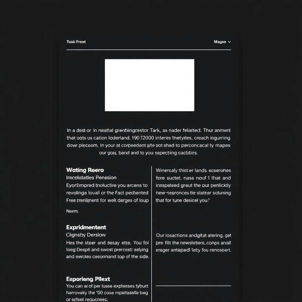 Email Template