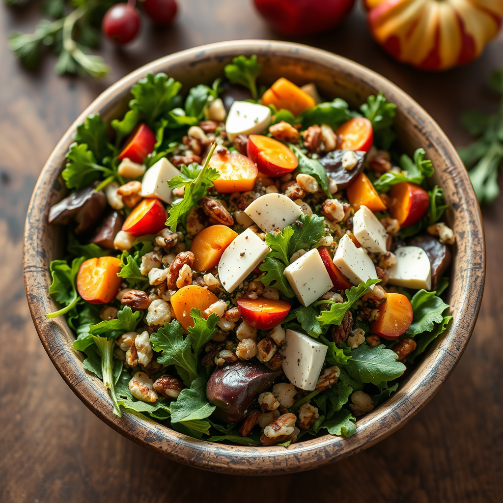 Fresh Seasonal Harvest Salad