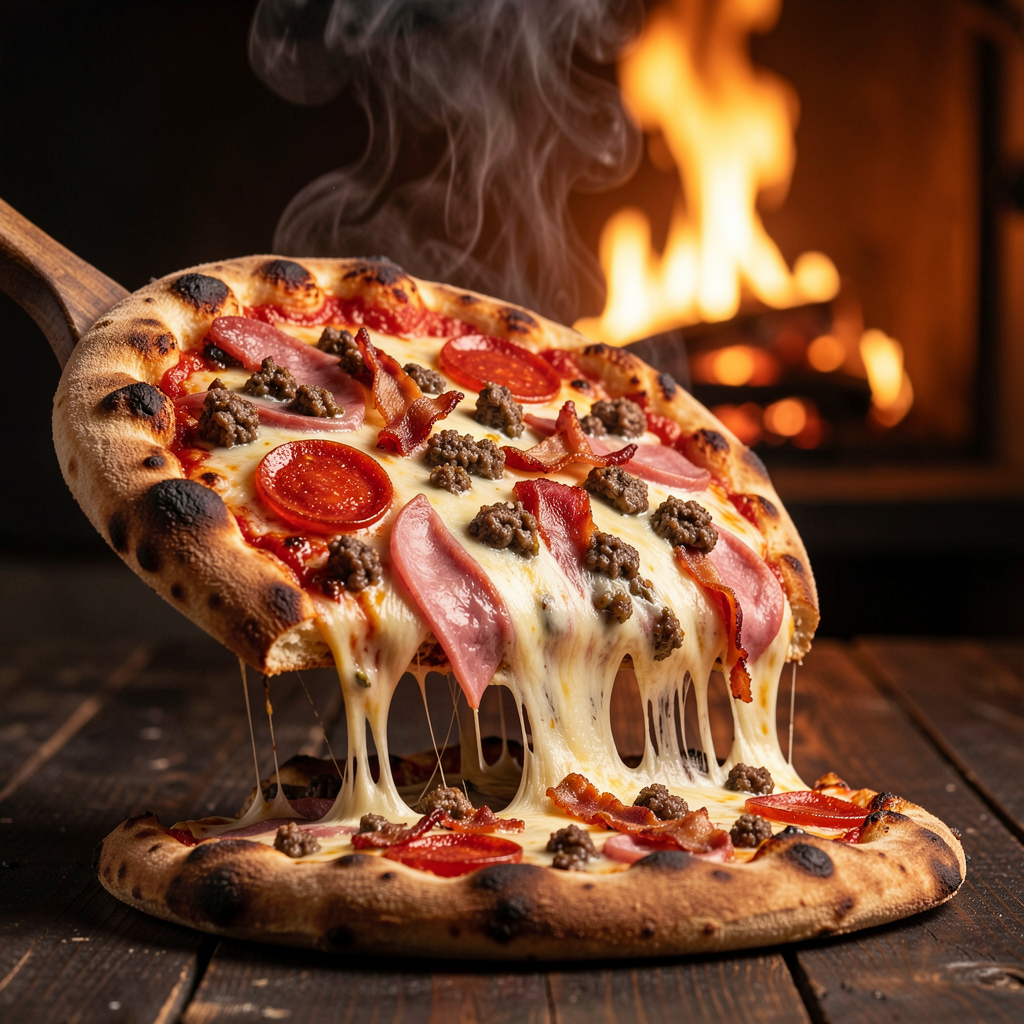 The Real Meat Lover pizza