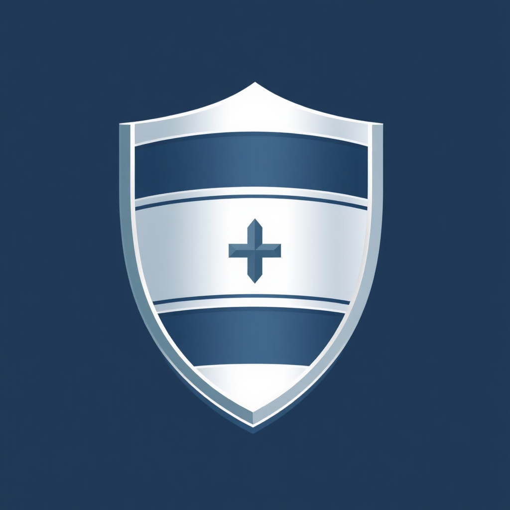 Security shield icon representing protection and verification