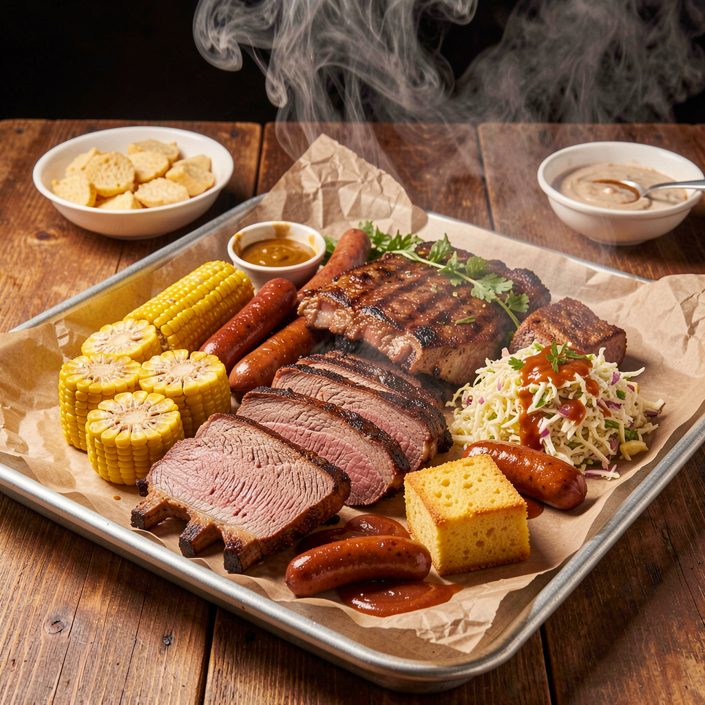 BBQ platter
