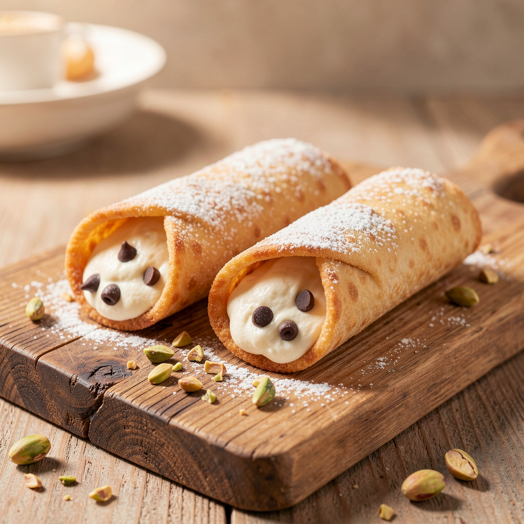 Cannoli dessert
