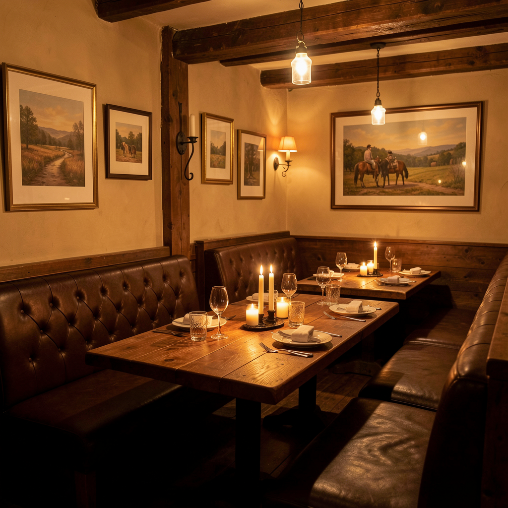 Dining area of The Local Tap & Grill