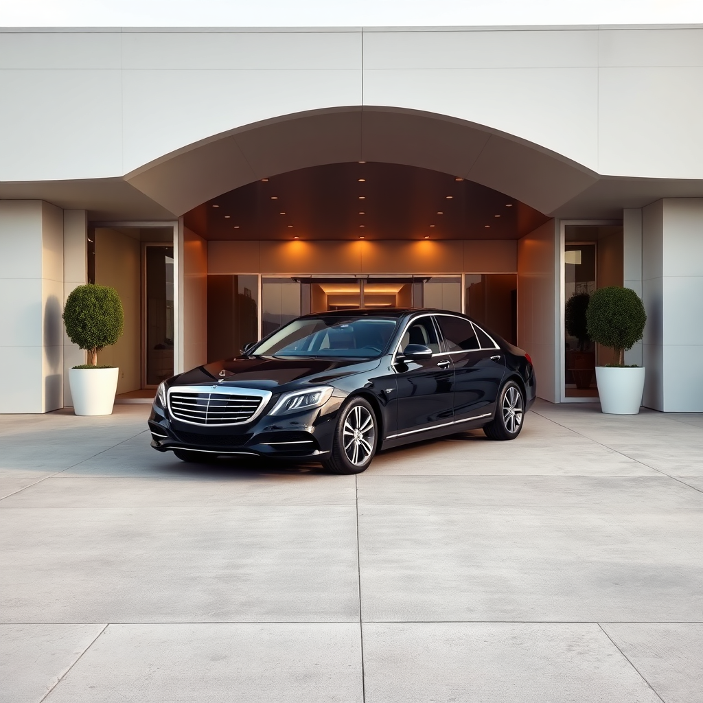 Chauffeur arrival