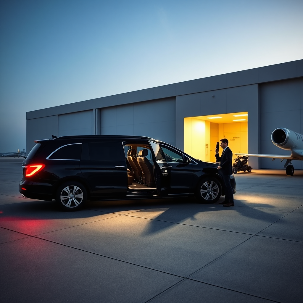 Chauffeur arrival
