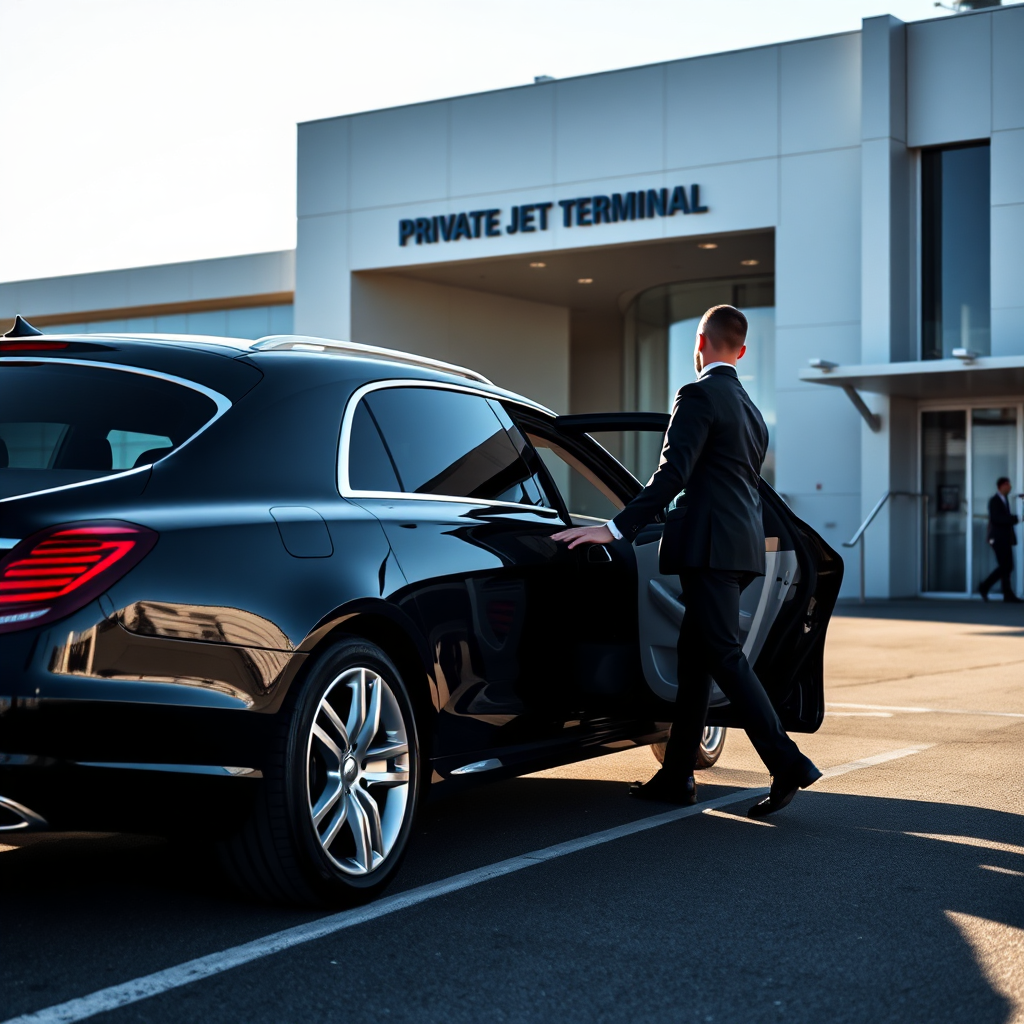 Chauffeur arrival