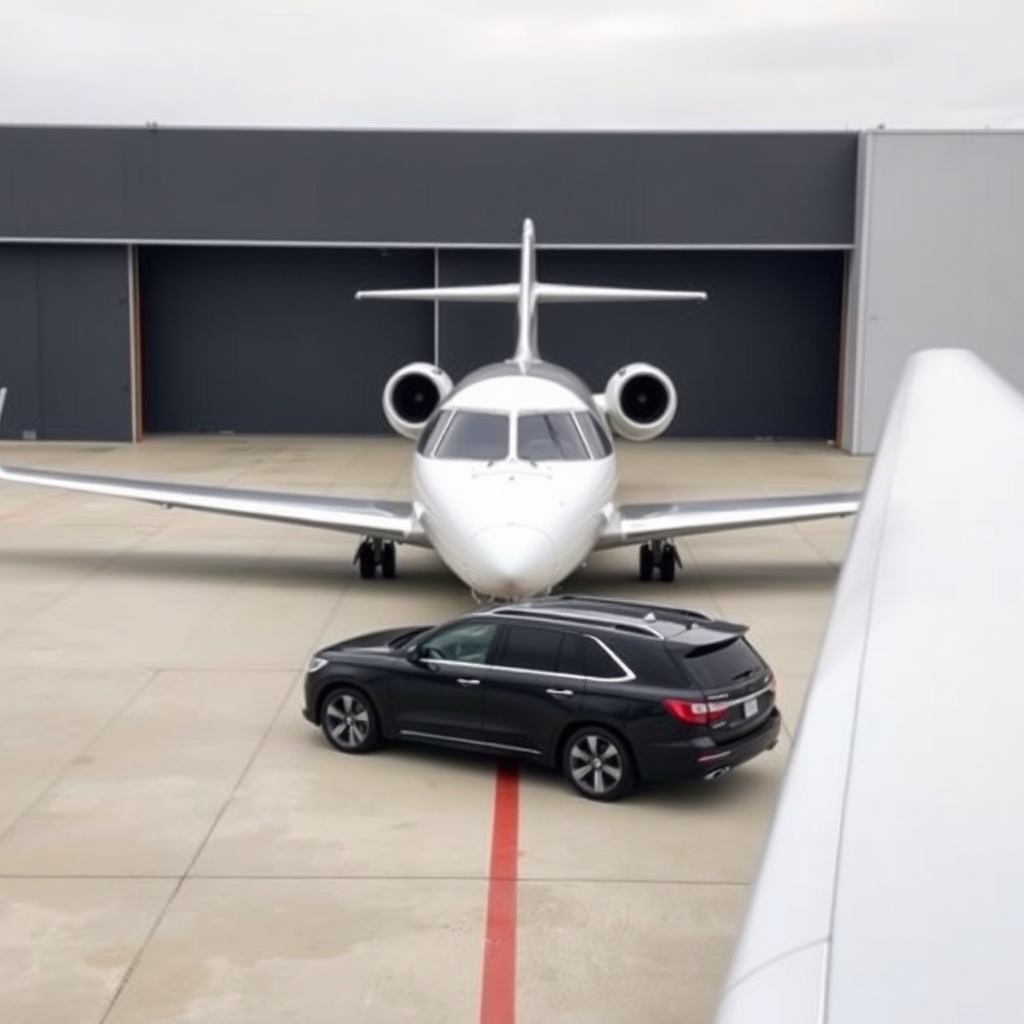 Teterboro arrival ramp