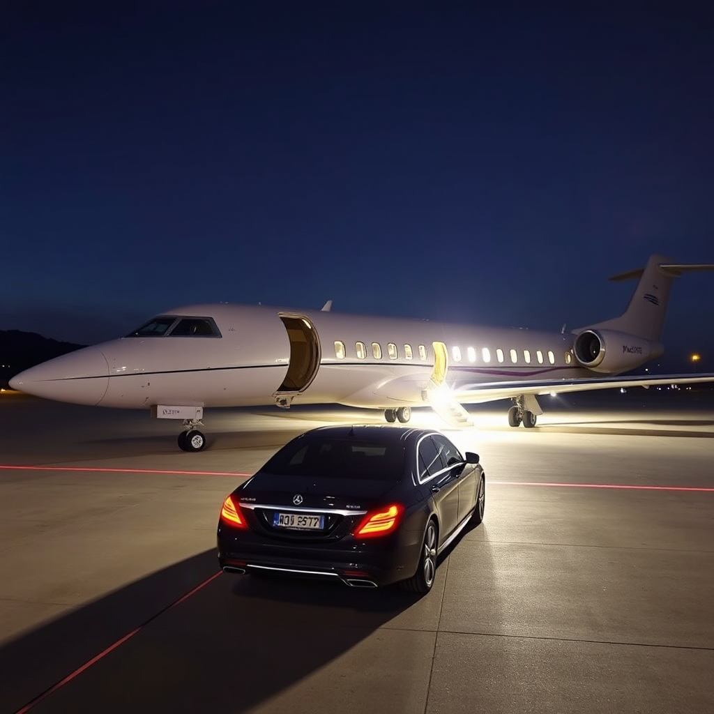 Chauffeur arrival