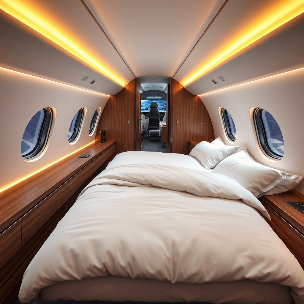 Private Jet Cabin Suite