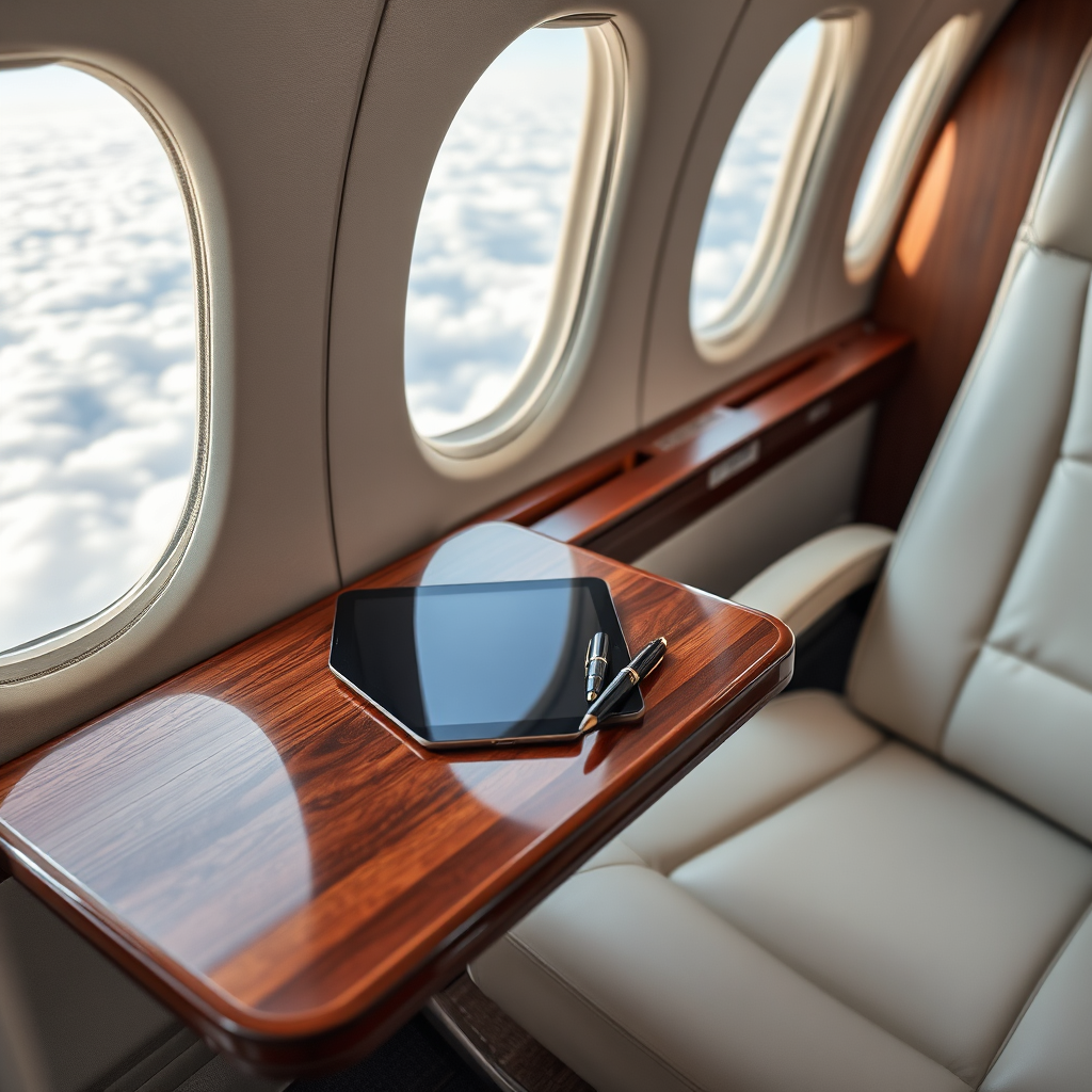 In-flight workspace