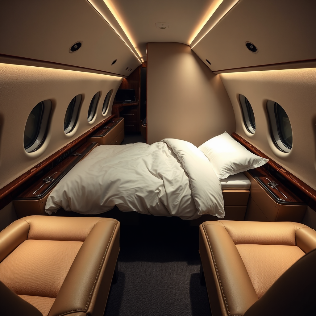 Private Cabin Sleeping Configuration