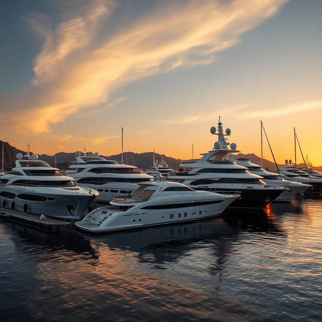 Luxury marina in Cabo