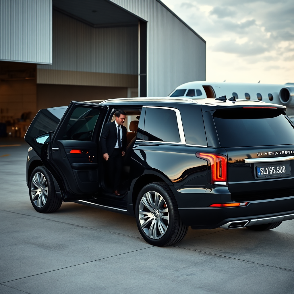 Chauffeur arrival