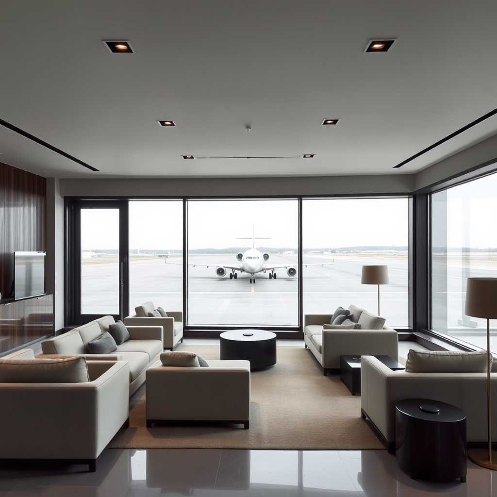 Private terminal lounge