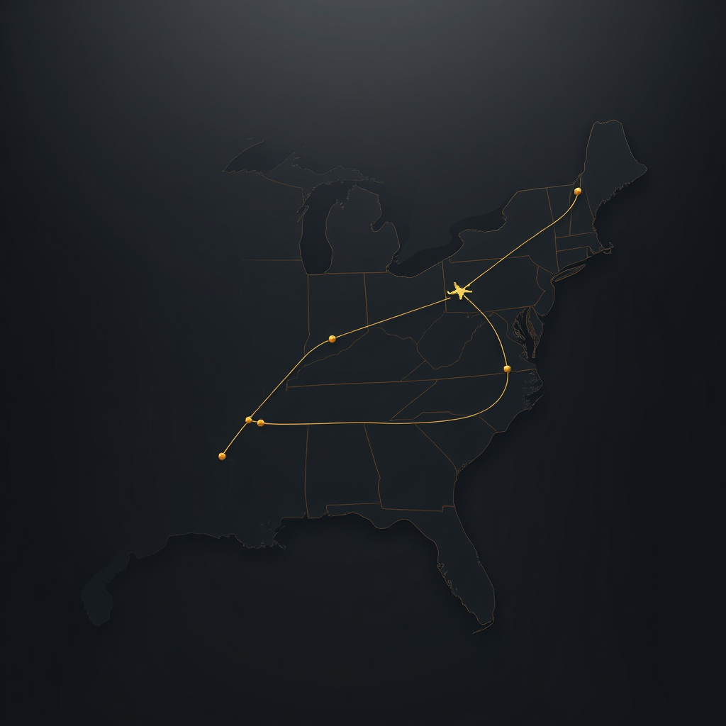 Route map visualization