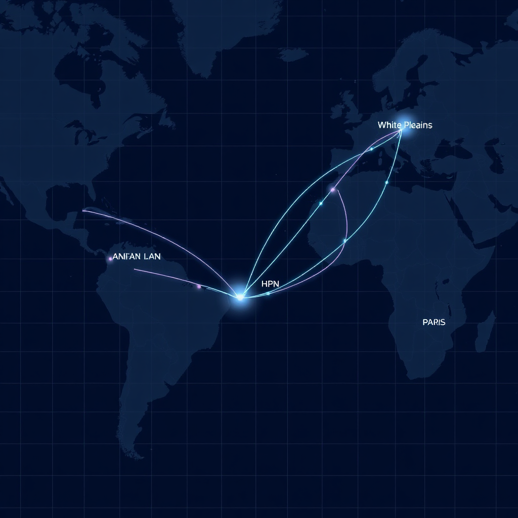 Aviation Route Intelligence Map