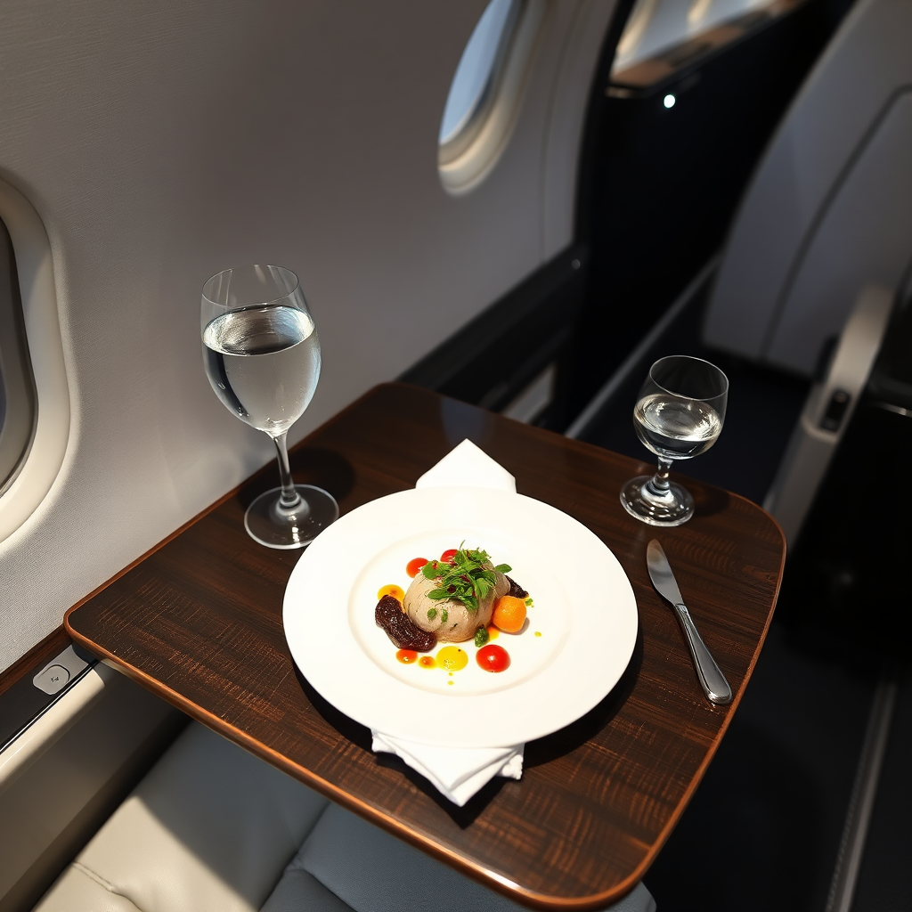 Gourmet In-flight Dining
