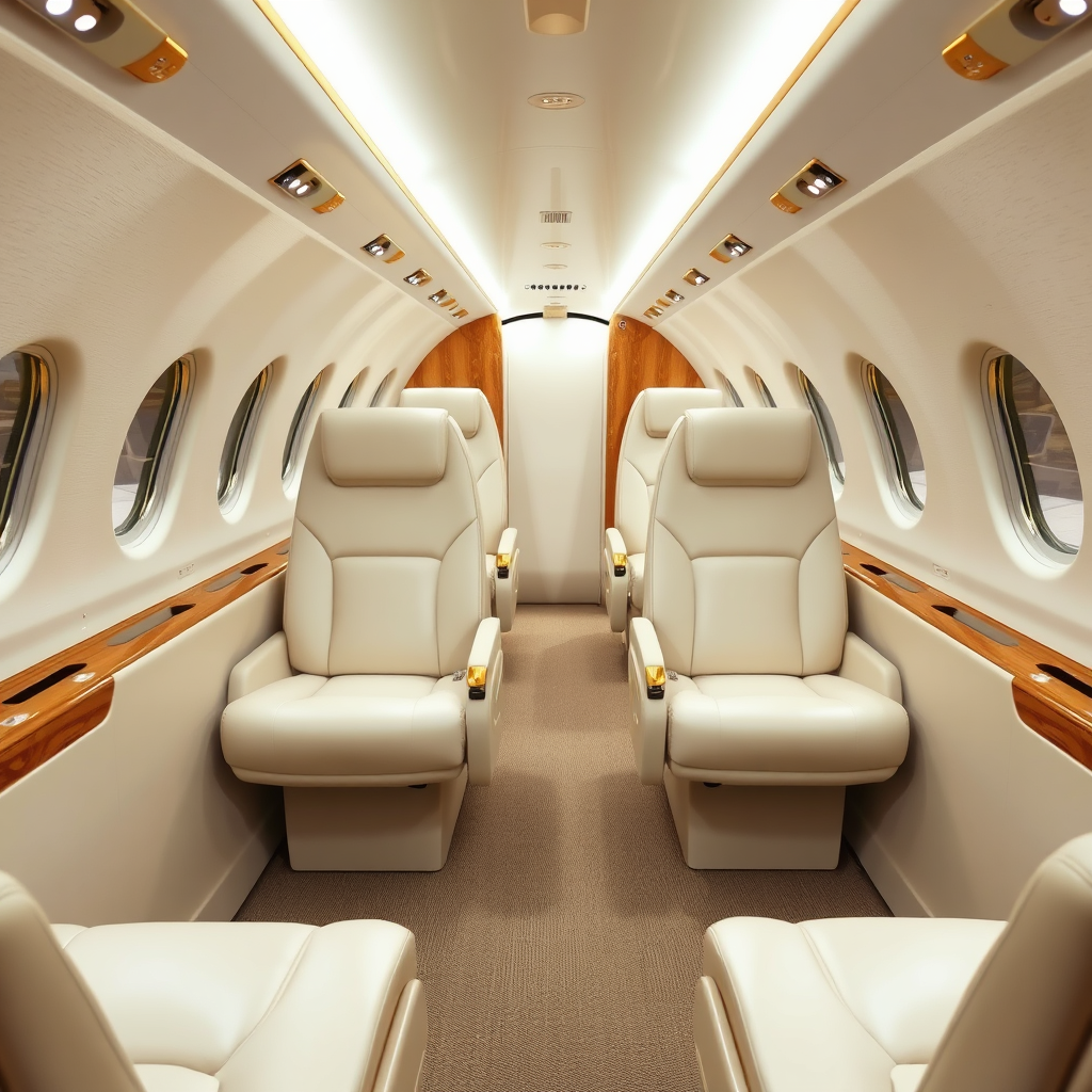 Luxury aircraft cabin