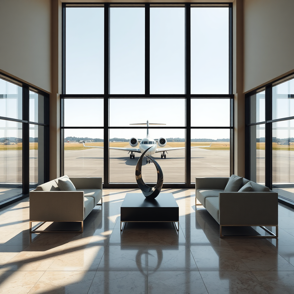 Private terminal lounge